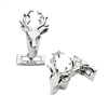 Laksen Trophy Deer Cufflinks Silver 1